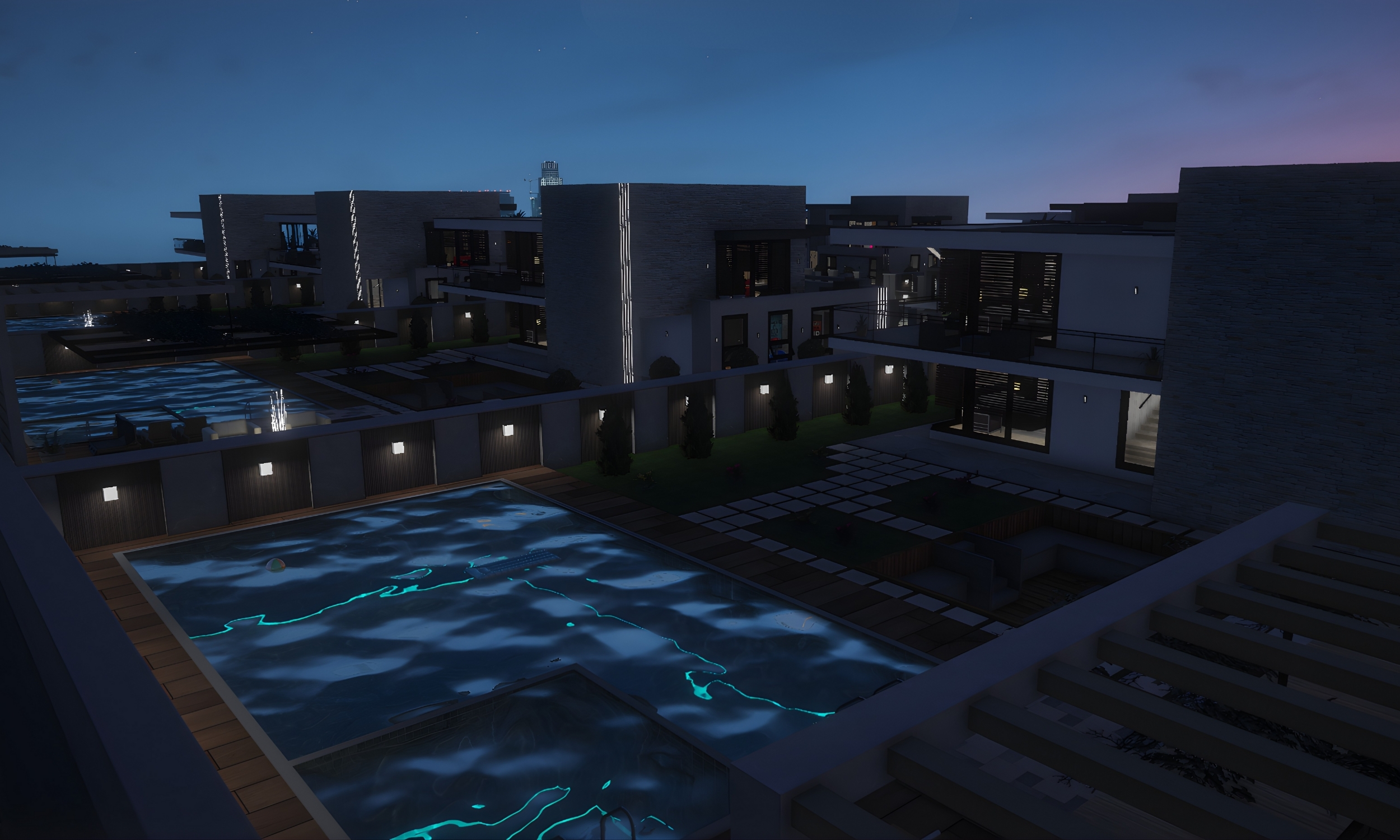 Vinewood Villa Site – 10 Luxury Villas MLO | FiveM Ready | Optimized for Roleplay Servers