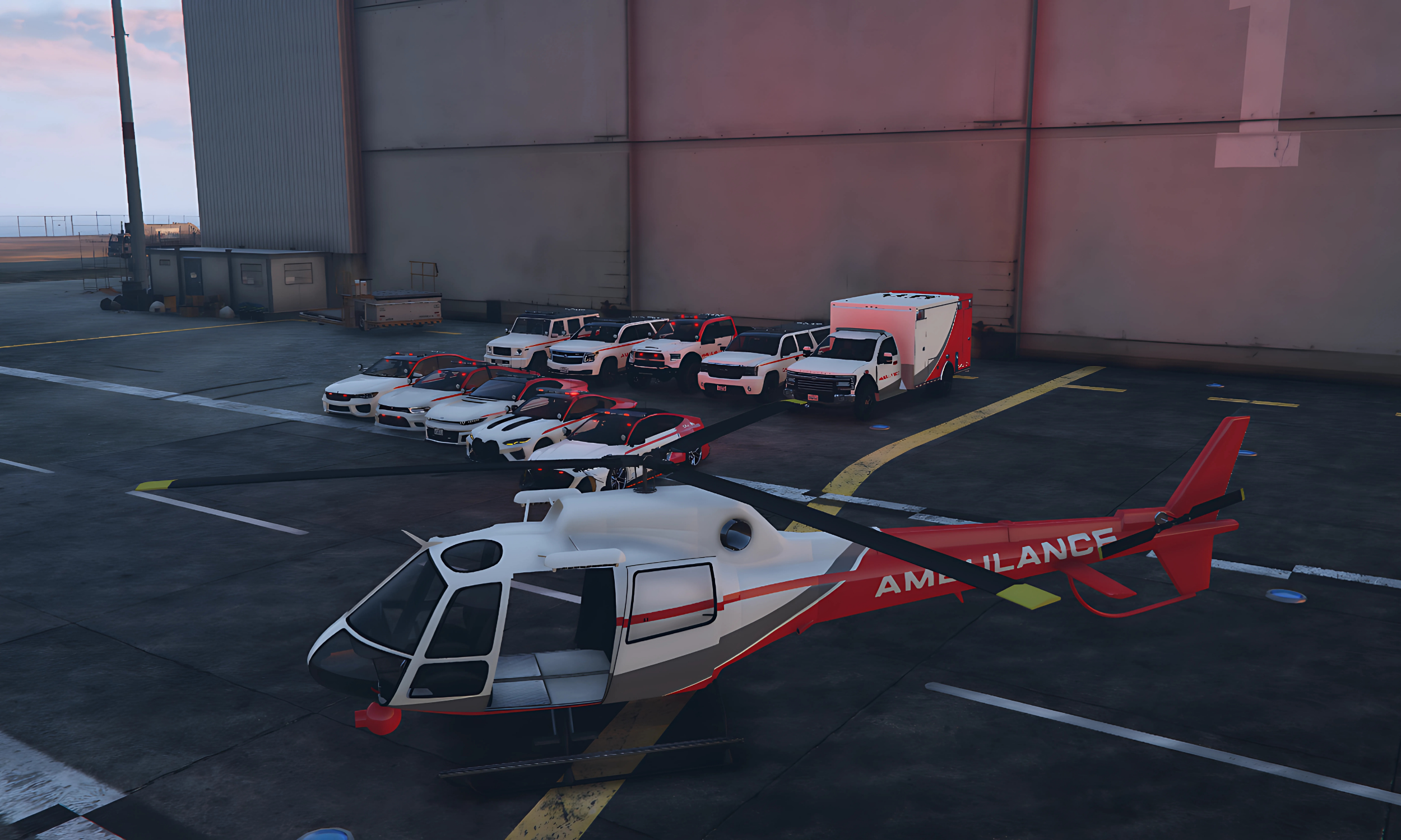 FiveM Emergency Vehicles Pack | 10 Lore-Friendly Cars | Optimized & FiveM Ready
