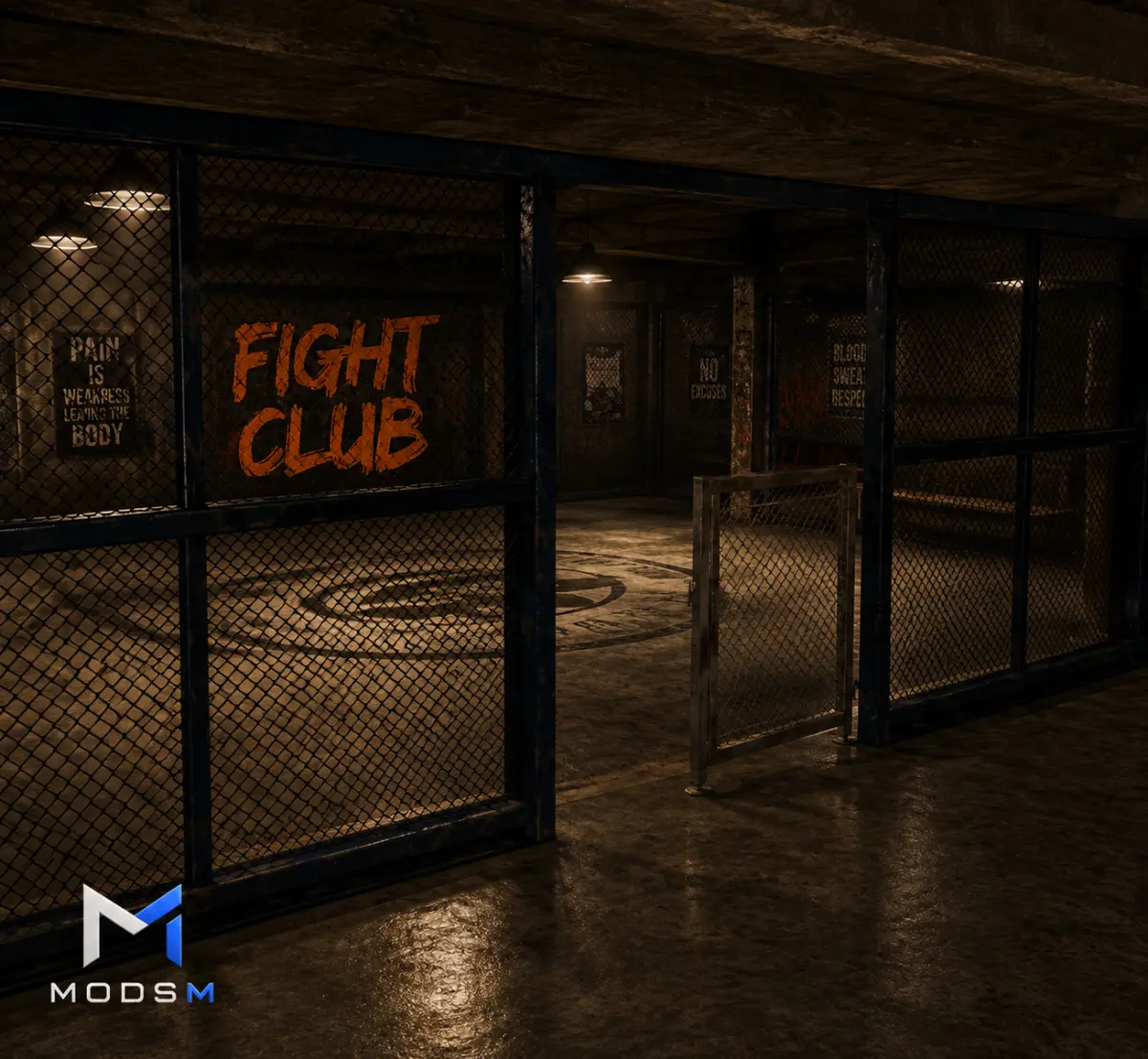 FiveM Fight Club MLO | Underground Arena Interior | Combat RP | FiveM Ready & Optimized