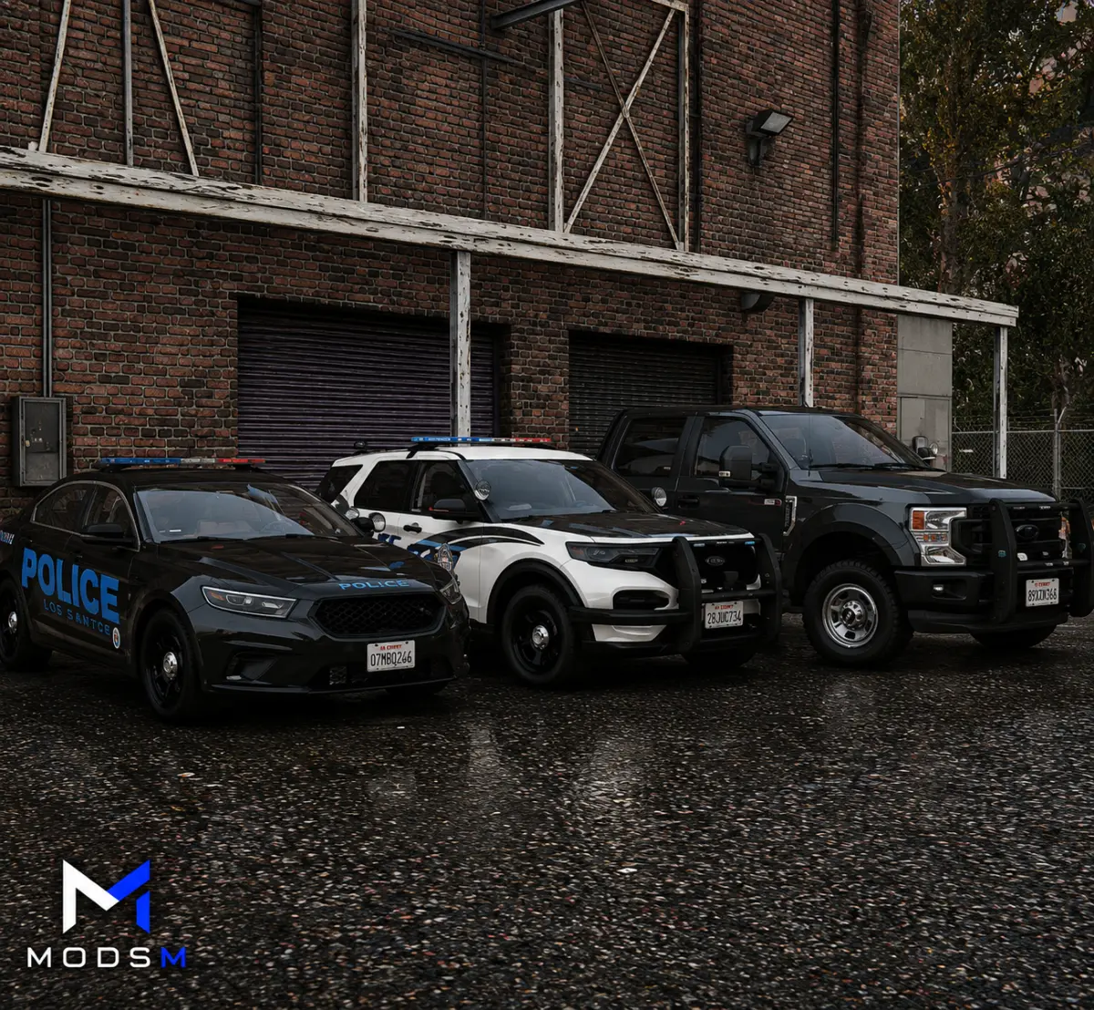 Debadged FiveM Police Car Pack | LSPD & BCSO Vehicles | Lore Friendly | FiveM Ready & Optimized